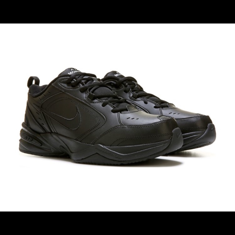 Black Nike Air Monarchs